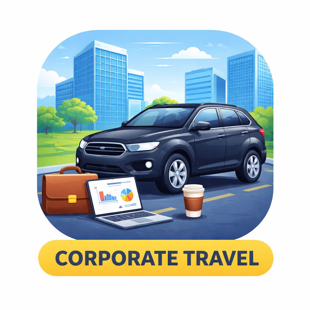 Corporate travel taxi service in Chandigarh