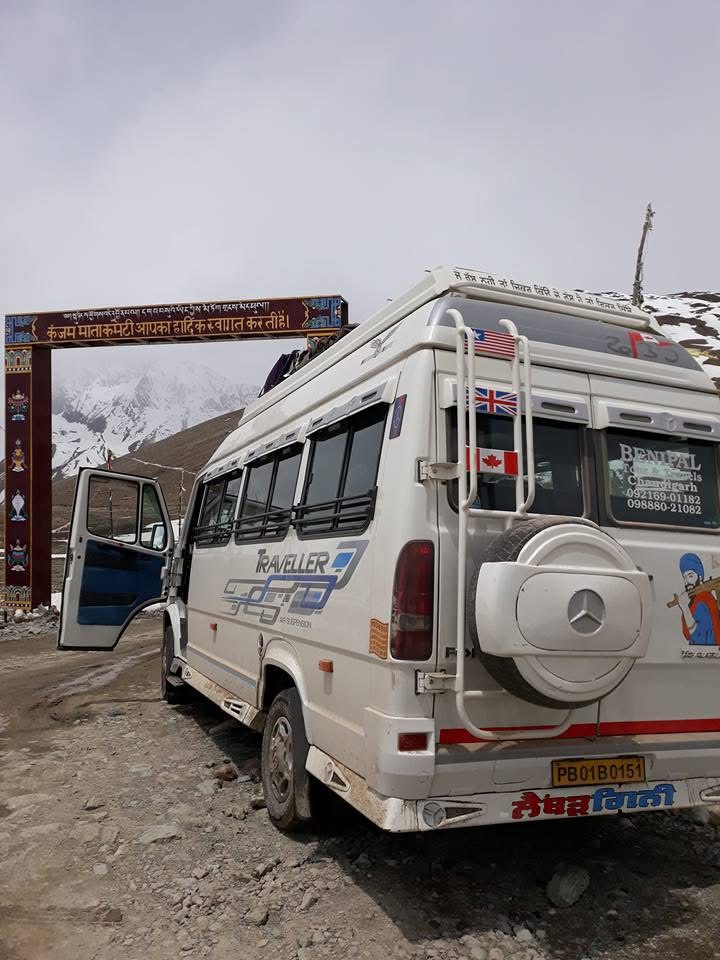 Tempo Traveller Taxi Service in Chandigarh