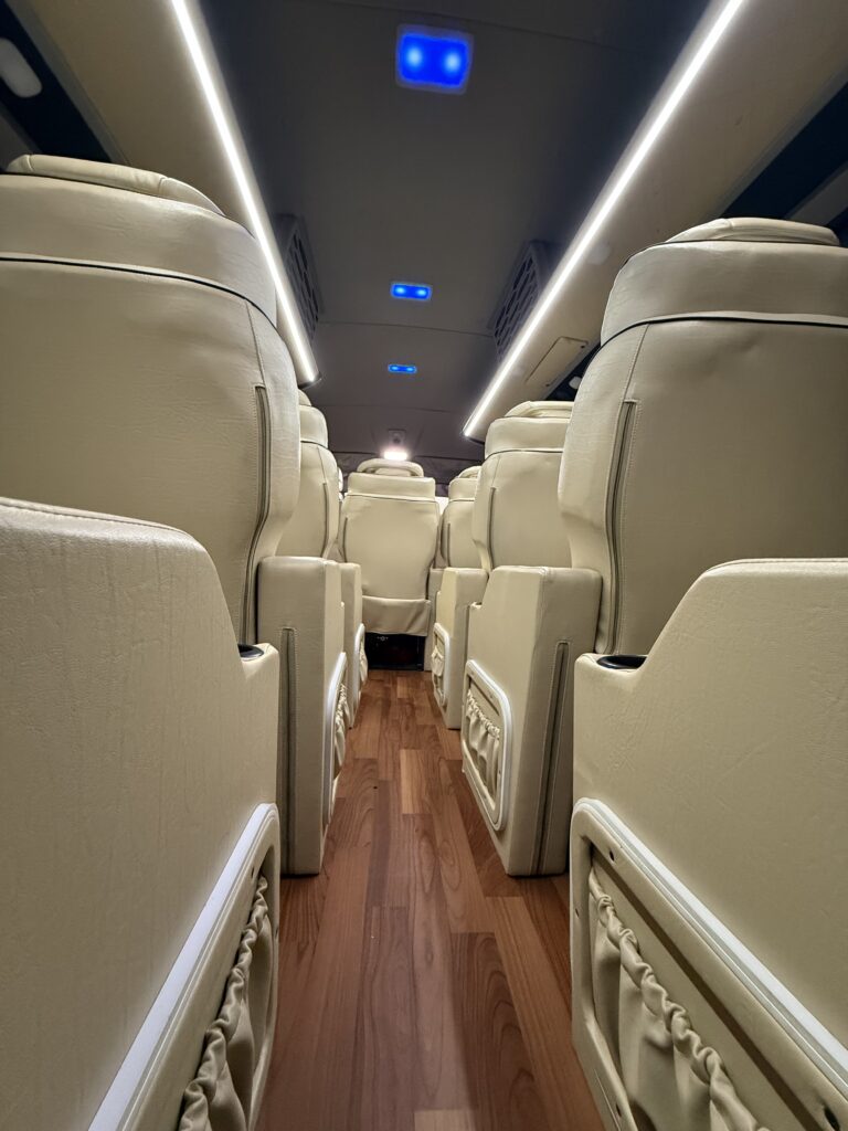 Luxury Maharaja Force Urbania Mahraja Seats